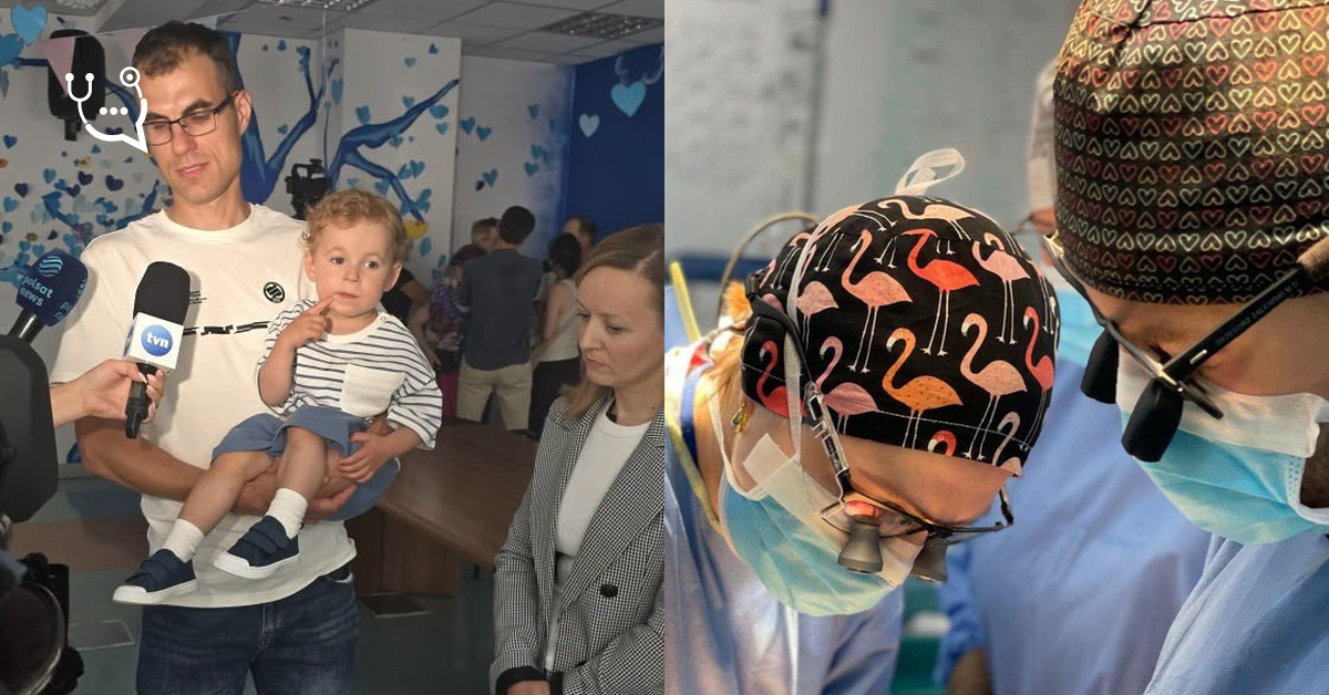 Pionierska operacja serca u 2,5-letniego Mikołaja. Lekarze dali mu szansę na nowe życie