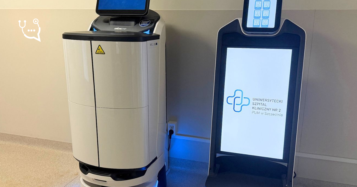 Roboty pielęgniarskie w szpitalu w Szczecinie. Mają wspierać personel i pomagać pacjentom