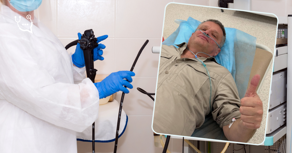 Marcin Meller na kolonoskopii: po śmierci ojca bada się regularnie